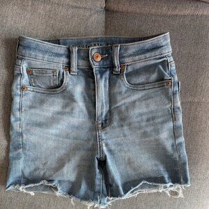 American Eagle Denim Shorts (Size 00)